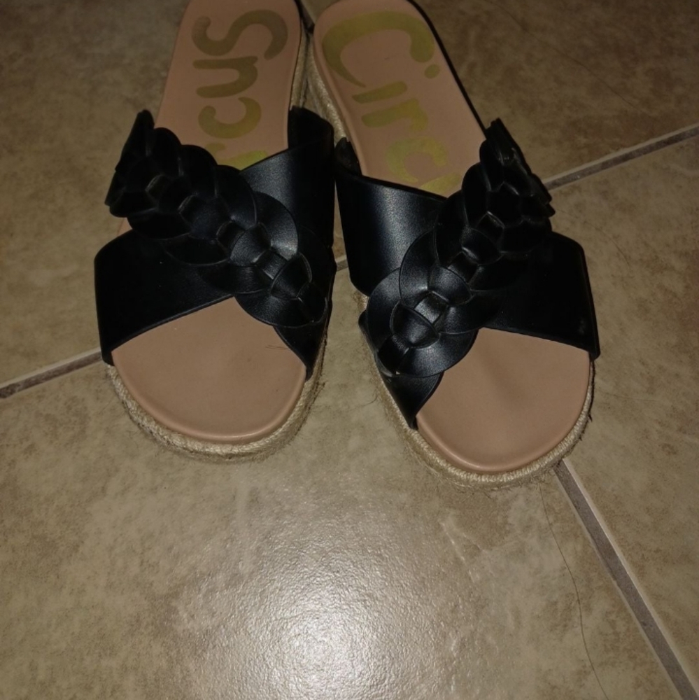 Circus by Sam Edelman Black Sandals